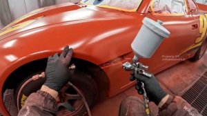 ASMR Car Restoration | Lightning McQueen (Back to Life) Full Rebuild From Forgotten Racer