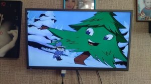 Диск мультфильм рождественская ёлка 1999 с русским переводом на DVD проигрыватель