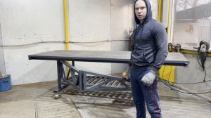 Доработка сварочного стола. Удобное сидение