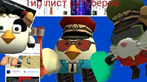 Тир лист рутуберов 5 часть