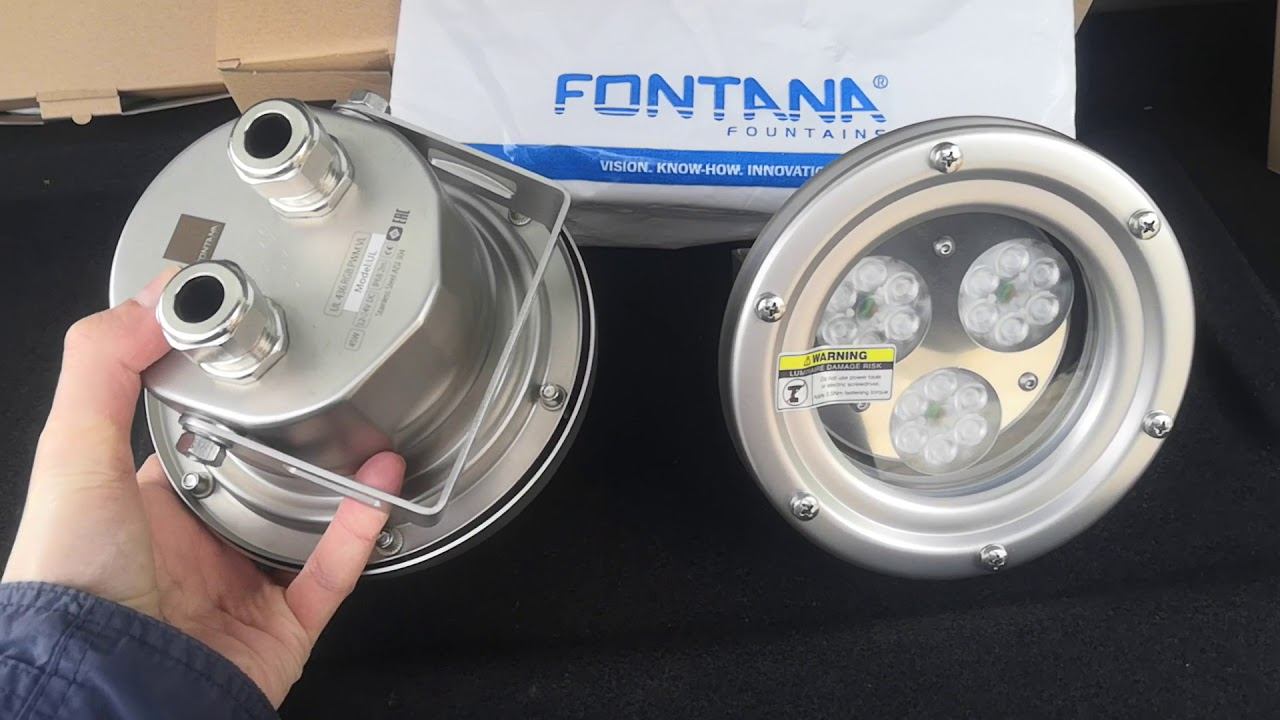 Светильники Fontana от HYDROSYSTEMS