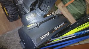 Снегоуборщик huter 4100. Поломка фрикционного диска хода снегоуборщика