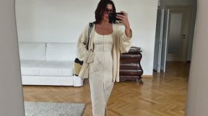 Кардиган из вязаного хлопка