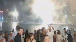 🎆🎉 Новый год в Тайланде: фейерверки, море и люди у океана