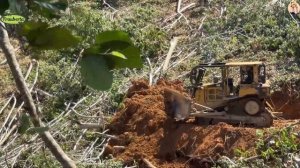 Строительство, расчистка горной дороги