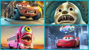 МУЛЬТИКИ: ПАУЧОК‑МАККУИН 🕷️🏎️ vs ПАРОВОЗИК ТОМАС 🚂😲 vs ЧУДИЩЕ‑АВТОБУС 🚌👹 vs МАККУИН‑ЭКЗЕ