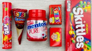 🌈 Конфеты, скитлз, mentos, вкусные радужные леденцы и баблгамы