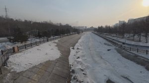 Берег реки Кача, г. Красноярск 01.03.2026г.