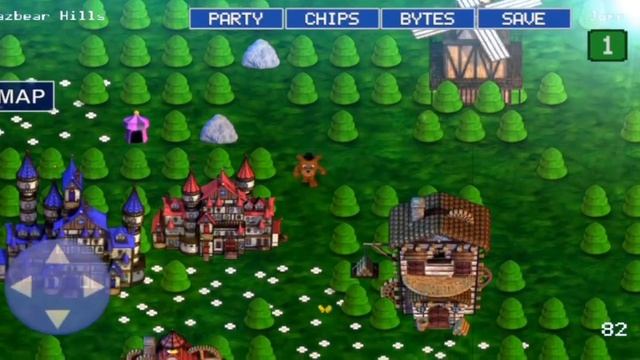 играю во FNAF WORLD