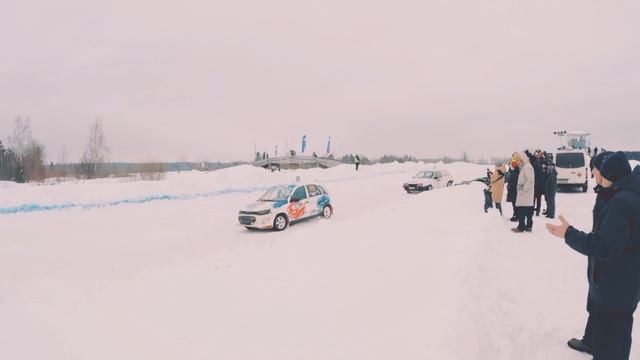 Зимний автокросс в Алабино.