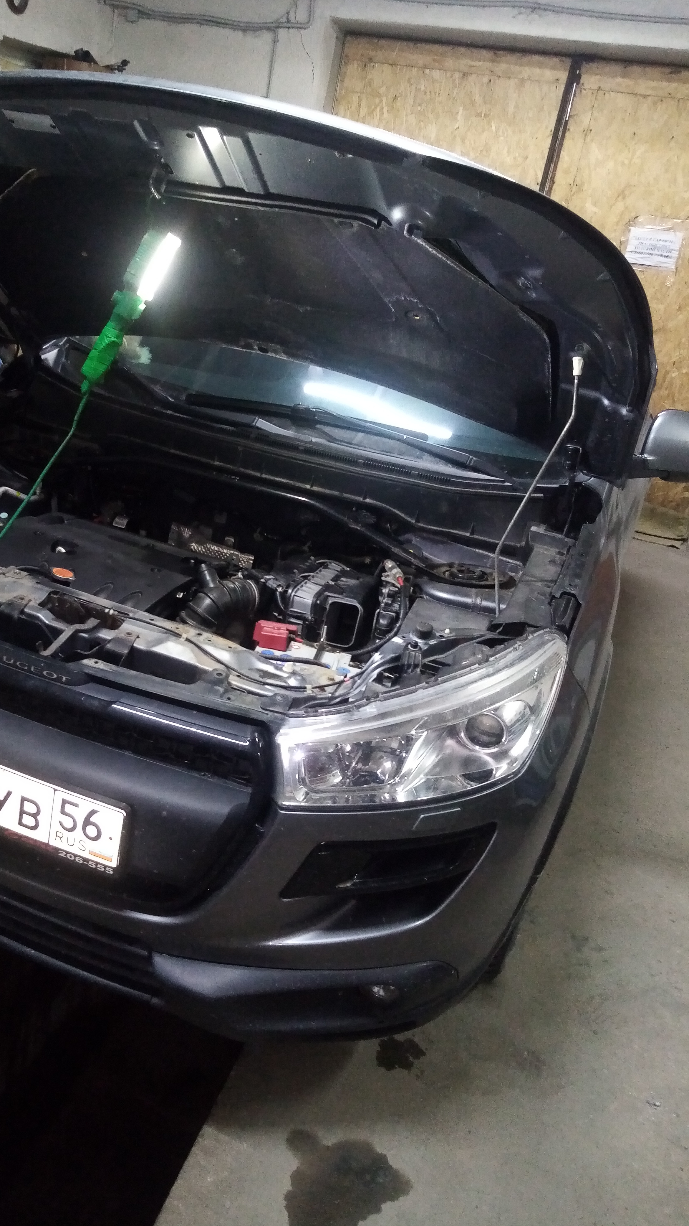 Пежо 4008. Ревизия стартера. Осмотр ходовой