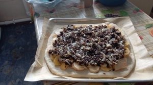 Мой пирог с картошкой и грибами 😄😂