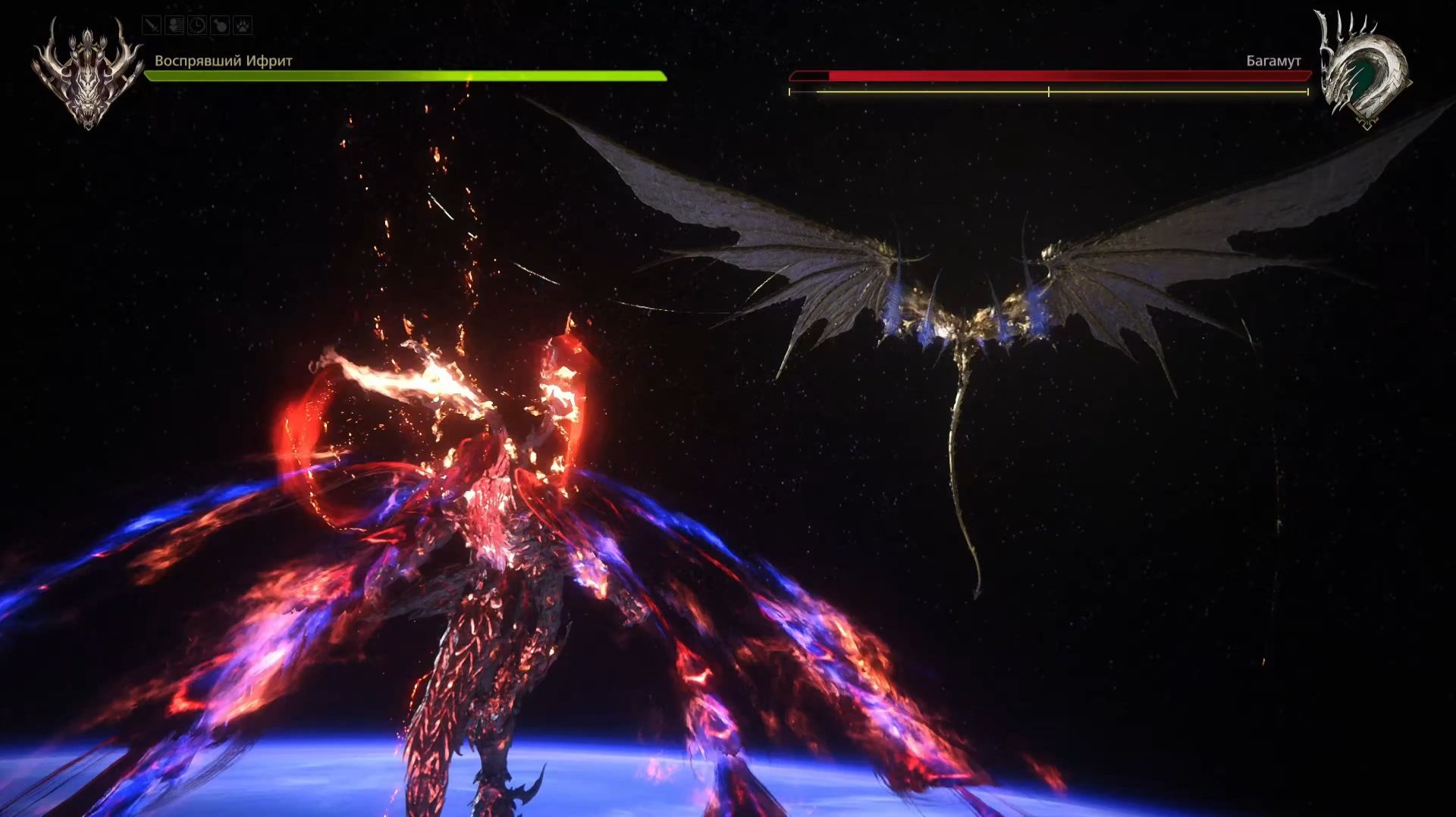 Final Fantasy 16 (PS5 Pro). Ифрит против Багамута