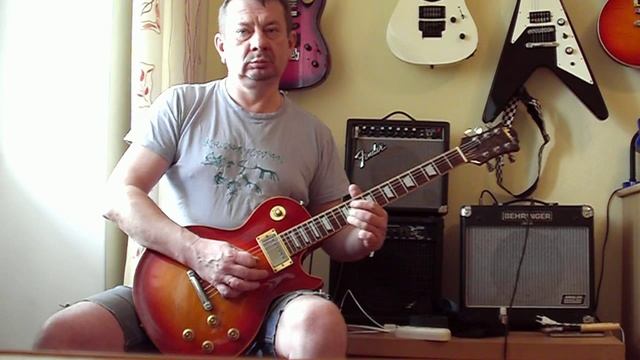 Электрогитара Barclay LP Korea