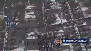 Уничтожение американской 155-мм САУ "Паладин" в Дружковке.Маскировка не спасла !!!