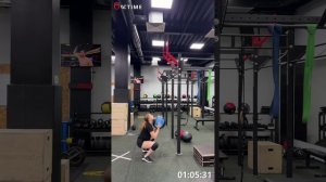 Шамраева Мария, ТФ Люберцы, тренер ВП, количество повторений 85 раз.