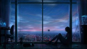 Зажглись огни.