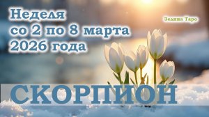 СКОРПИОН | ТАРО прогноз на неделю со 2 по 8 марта 2026 года