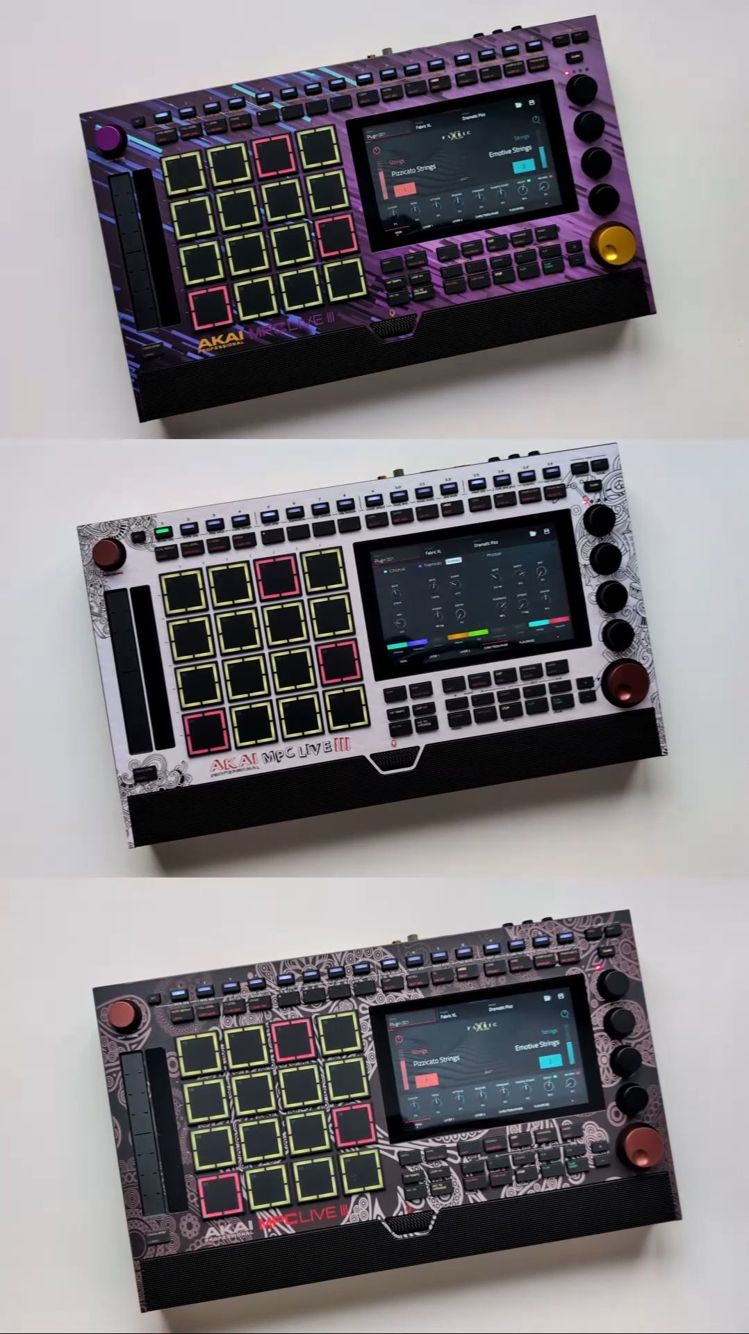 AKAI MPC Live III Skins by BeatBroski