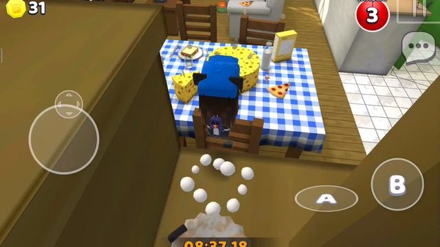 ПЫТАЕМСЯ С САХАРОМ СПАСТИ ВСЕХ МЕДВЕДЕЙ В ГИГАТСКОМ ДОМЕ, ЧТОБЫ СТАТЬ МАЛЮТКАМИ!