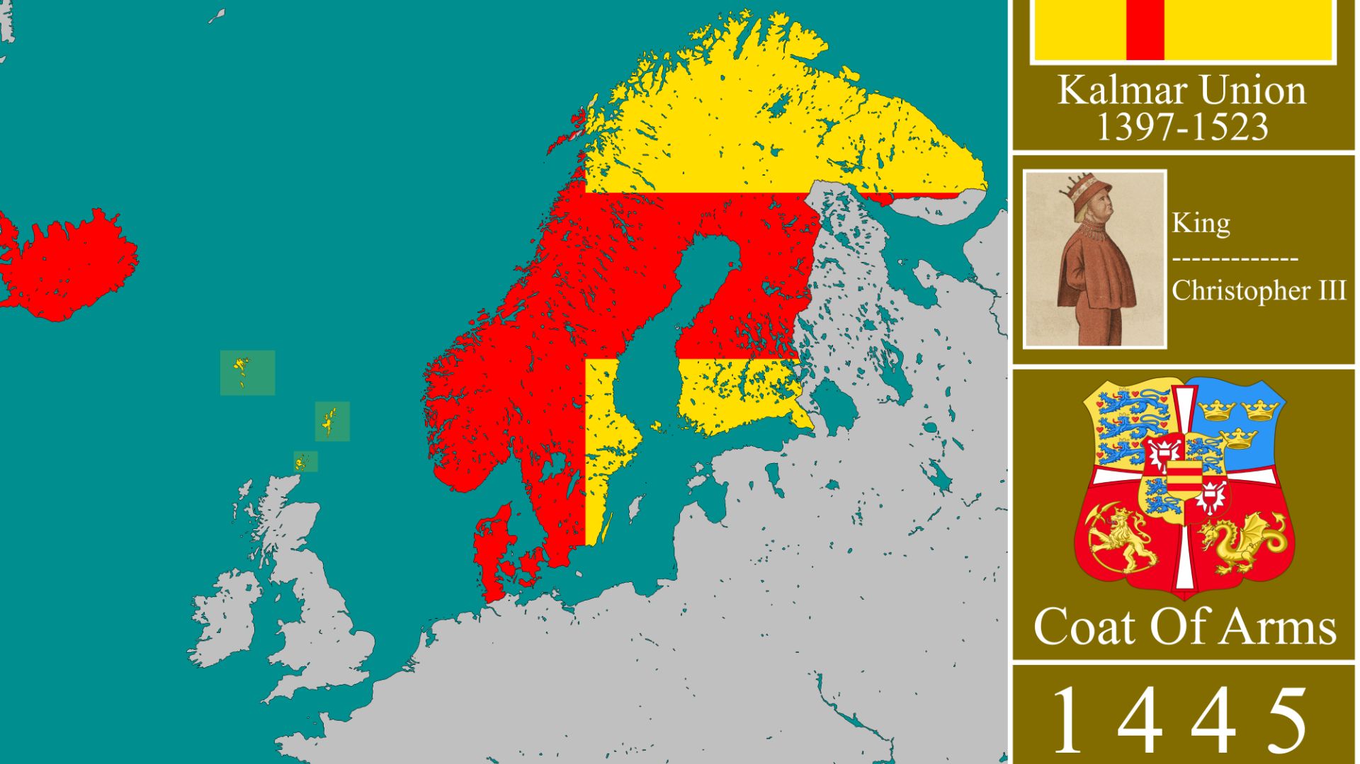 Кальмарская уния и датско-норвежская уния (2024)