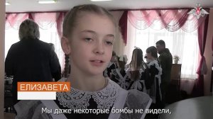 Проведение занятий военных инженеров ГрВ «Север» в учебном заведении