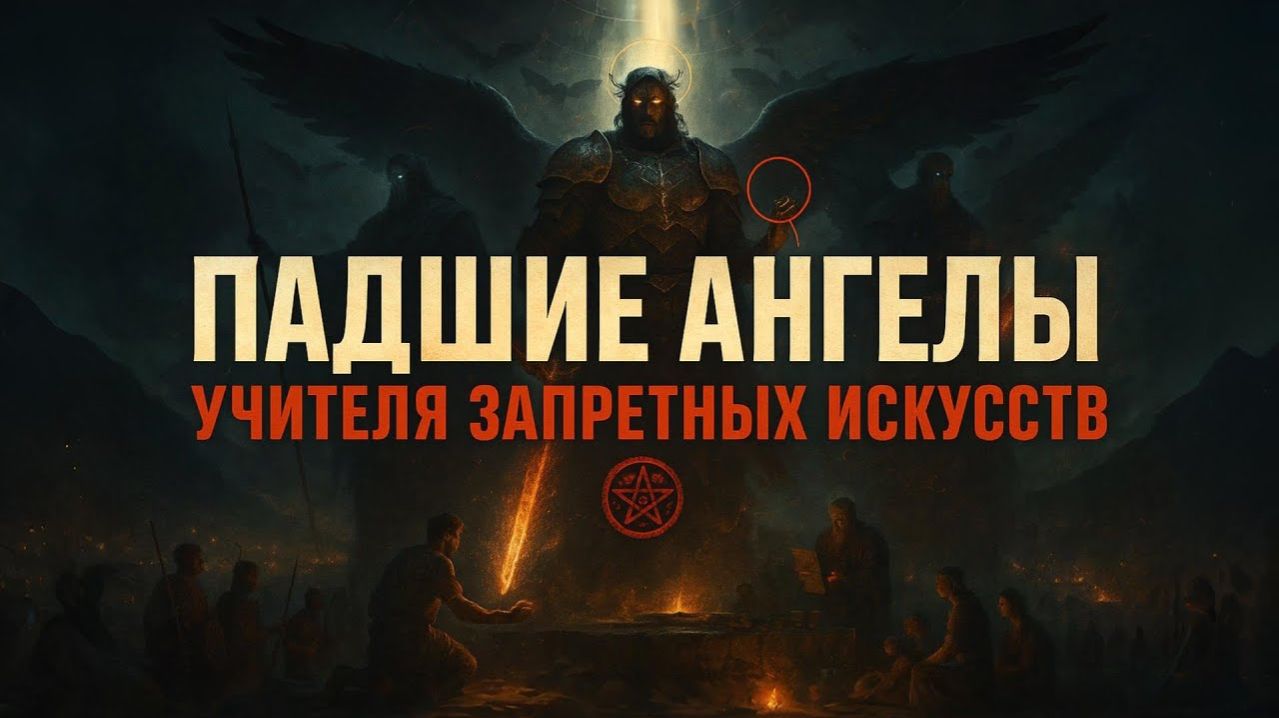 18. ПАДШИЕ АНГЕЛЫ, которые ОБУЧИЛИ человечество запретным искусствам | Черный Кабинет