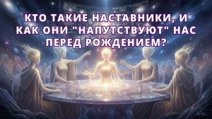 Кто такие НАСТАВНИКИ, и КАК они "напутствуют" нас перед рождением?