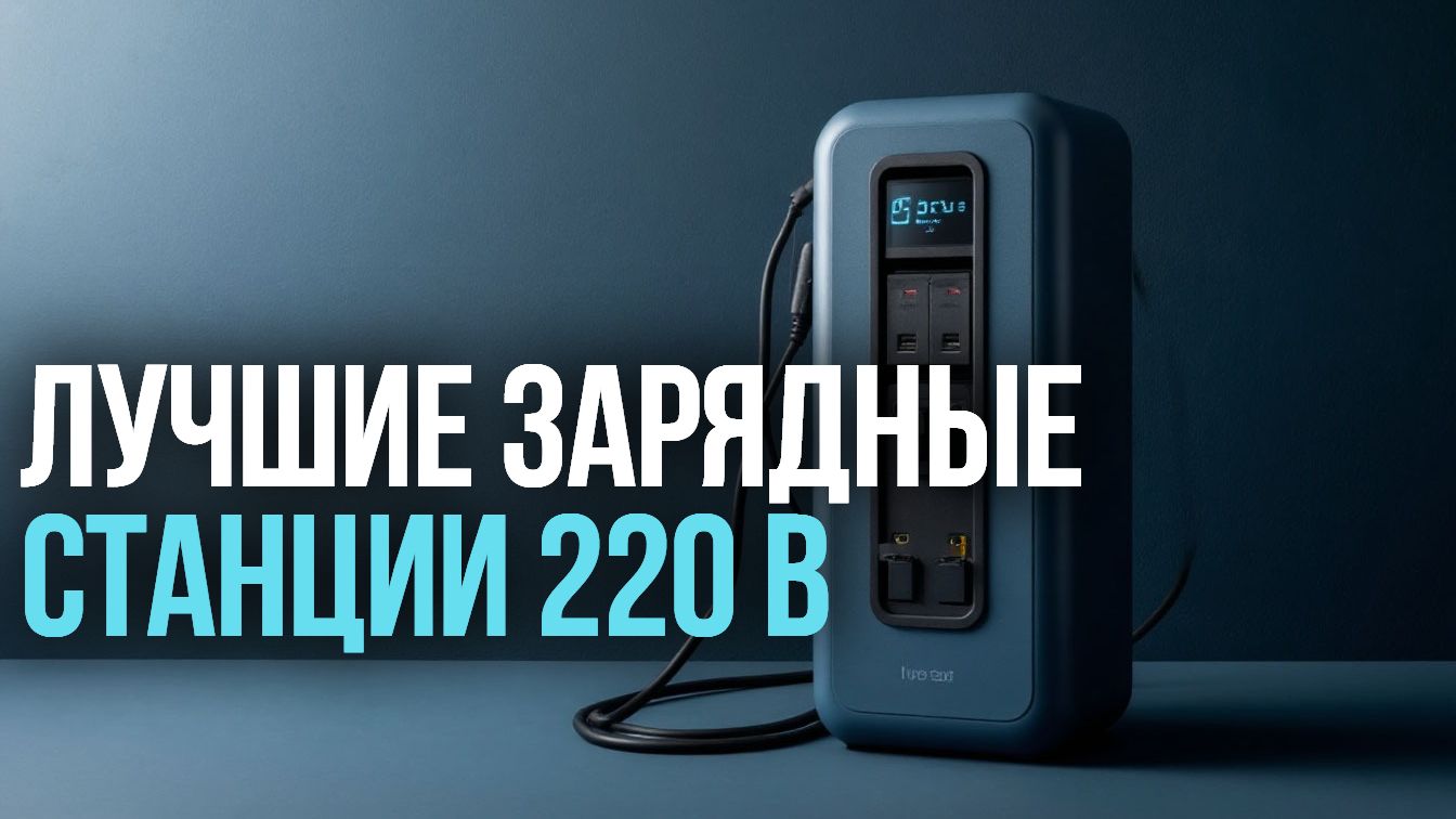 Топ‑5 зарядных станций 220 В для дома: какой вариант выбрать в 2026 году?