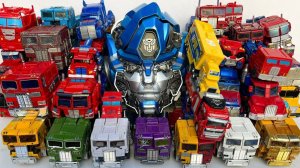 Огромная парковка ТРАНСФОРМЕРОВ - Коммандер ОПТИМУС ПРАЙМ против мертвого МИРАЖА