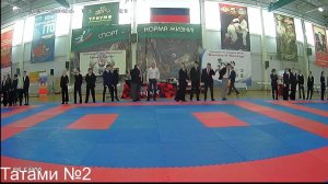 Татами № 2 Турнир по Каратэ WKF "Великий Мастер" 1 марта 2026.