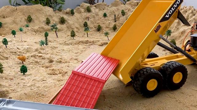 Построить дом. Самосвал, Трактор, Экскаватор