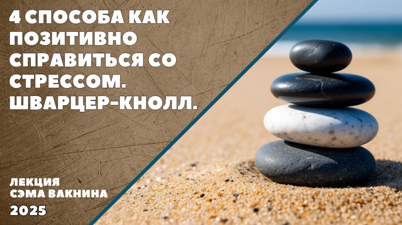 4 СПОСОБА КАК ПОЗИТИВНО СПРАВИТЬСЯ СО СТРЕССОМ (ШВАРЦЕР КНОЛЛ).