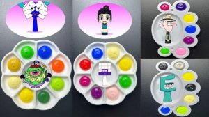 УГАДАЙ СПРУНКИ ПО ЦВЕТУ! СМЕШИВАЕМ ЦВЕТА ПОД РЕМИКС СИГМА БОЙ SPRUNKI INCREDIBOX ПЕРСОНАЖИ РЕАКЦИЯ