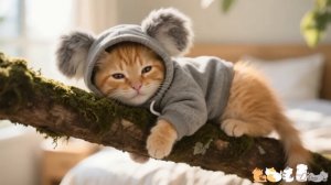 Котенок Хочет Мороженого, Но Мама-Кошка Говорит НЕТ! 😭 То, Что Она Делает Дальше, - Это ЧИСТАЯ ЛЮБО