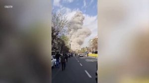 В соцсетях публикуют видео последствий ударов Израиля по Тегерану