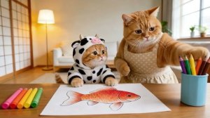 Когда у Рыжего Котёнка появилась маленькая мечта, мама-кошка навсегда изменила их двор 🧡