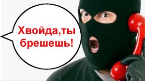 Хвойда, ты брешешь _ Мошенники звонят по телефону