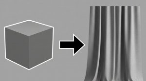 Быстрая занавеска в Blender за 2 минуты