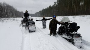 Снегоходный тур завершающий выезд февраля 02.2026
