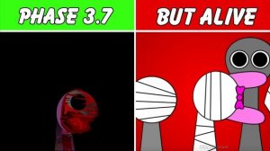 sprunki phase 3.7 (не оригинал) но они выжили