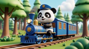 🚂ПУТЕШЕСТВИЕ С ПАНДОЧКОЙ: Серия 2 | Развивающие мультфильмы для детей