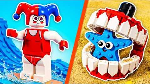 ЛЕГО Удивительный цифровой цирк в LEGO Пляжный эпизод… смотреть онлайн
