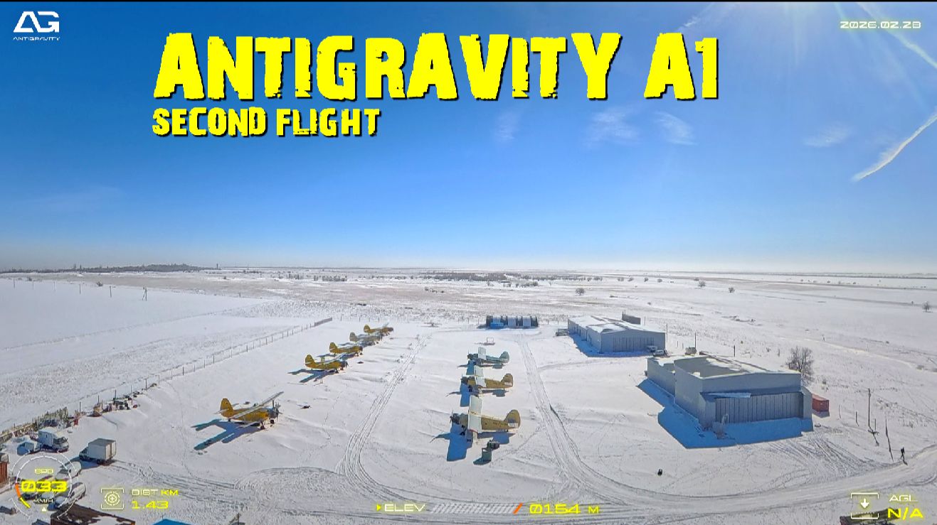 ANTIGRAVITY A1 SECOND FLIGHT. смотреть онлайн