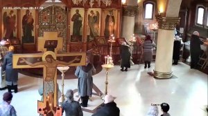 Божественная литургия. Неделя 1-я поста. Торжество Православия. 01.03.2026