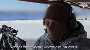 Боевая подготовка снайперов группировки войск «Центр»