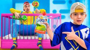 Марк и история для детей как Папа стал Ребёнком