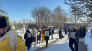 ТОРЖЕСТВО ПРАВОСЛАВИЯ.Крестный ход.Монастырь.Томашовка.01.03.2026