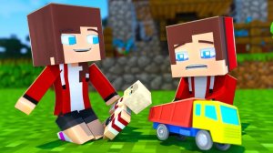 Маленький Джей Джей. Майнкрафт Мультик