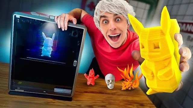 3D ПРИНТЕР vs 3D РУЧКА Челлендж ! смотреть онлайн